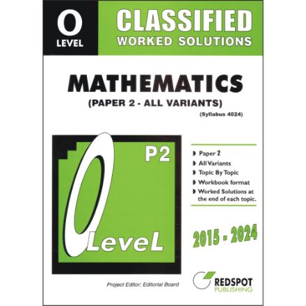 Picture of O Level Classified Mathematics P2 (All Variants)