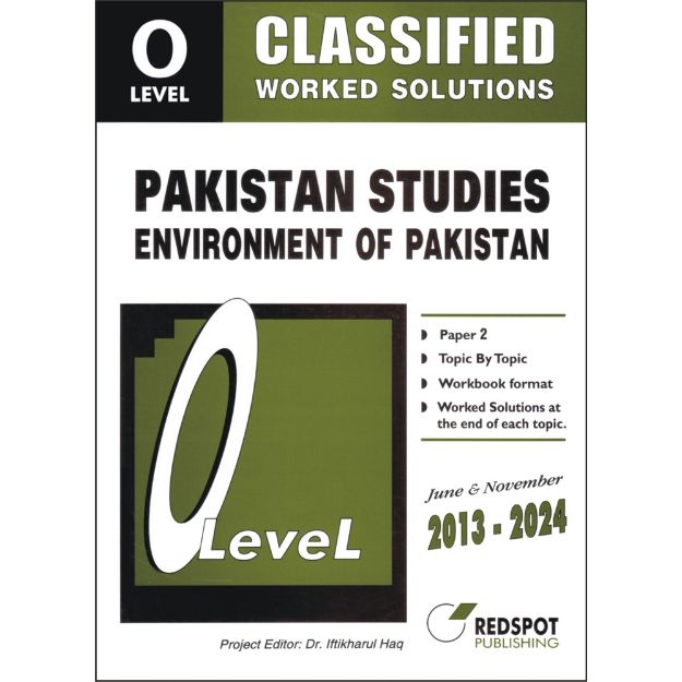 Picture of O Level Classified Pakistan Studies (Environment of Pakistan) P2