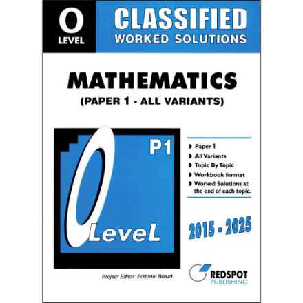 Picture of O Level Classified Mathematics P1 (All Variants)