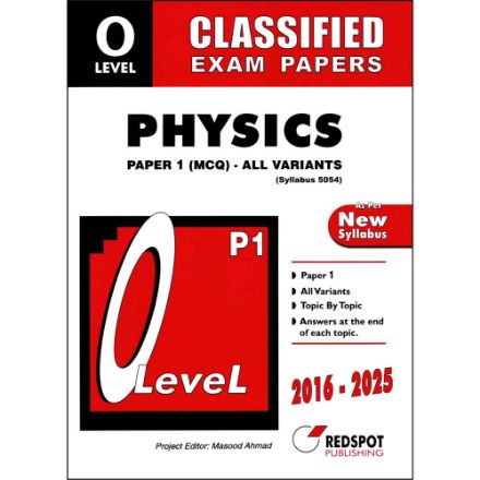 Picture of O Level Classified Physics P1 (All Variants)