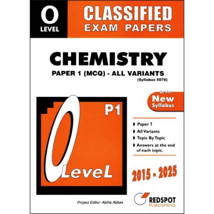 Picture of O Level Classified Chemistry P1 (All Variants)